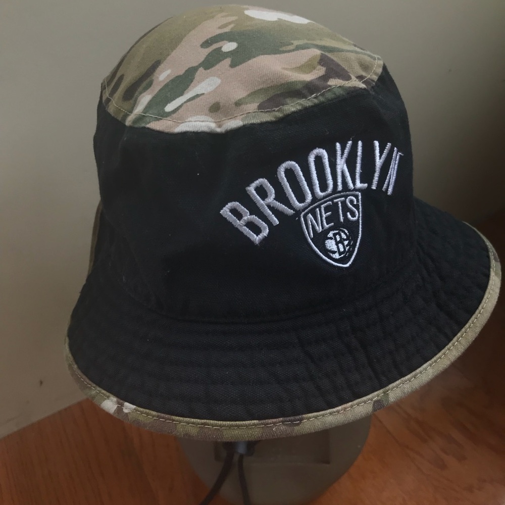 Vintage Brooklyn Nets Bucket Hat